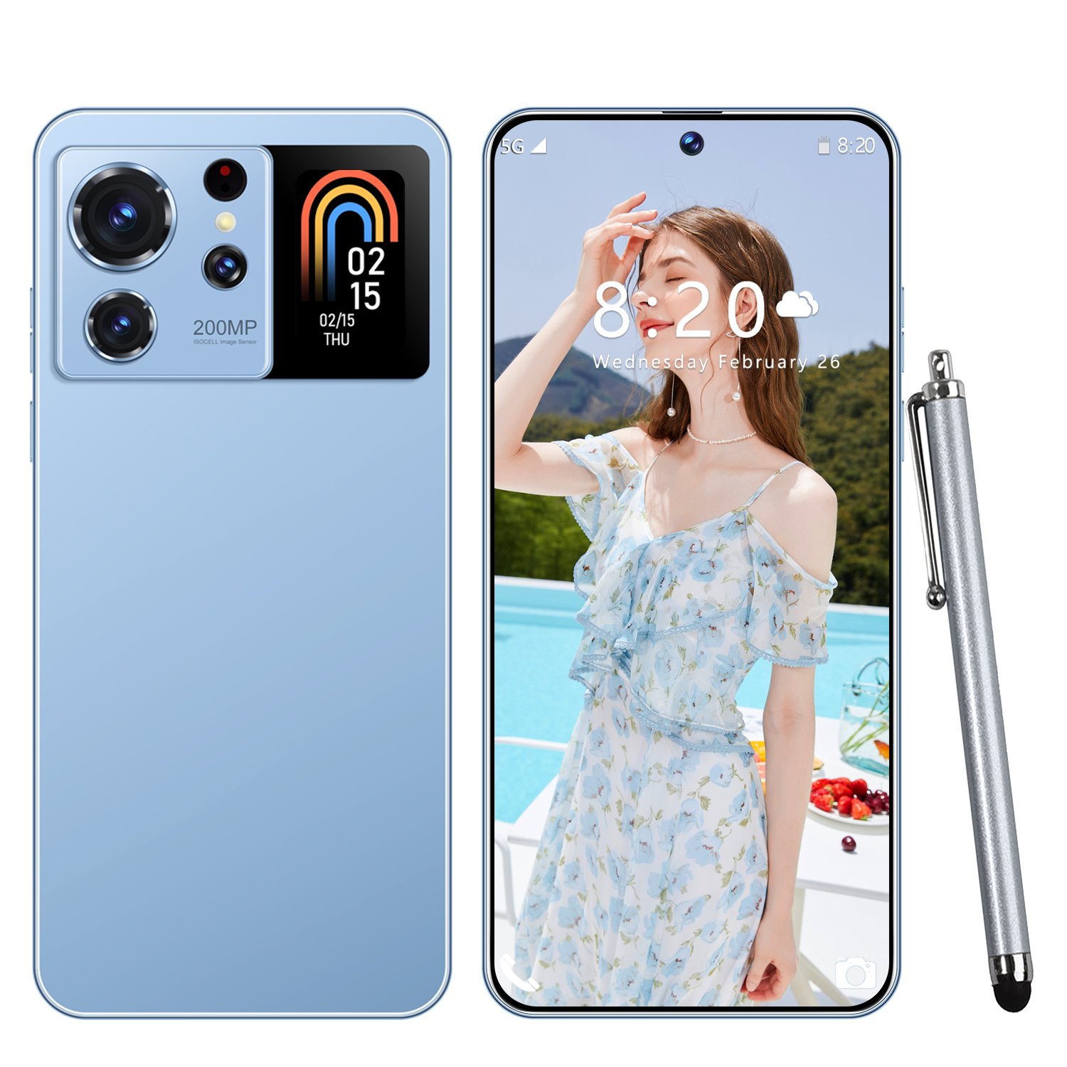 S24 5G Smart Phone 16GB+1TB 7.2-Inch Android 12 Game-focused 3G & 4G Secondary Screen Android 12 Game Phone